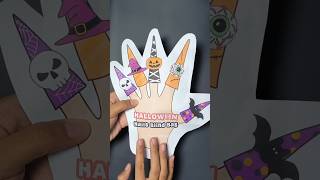 Halloween Nails Blind Bag🎃 unboxing blindbagpaper blindbagunboxing diy paperplay paperdiy [upl. by Gnil699]