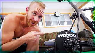 Heres How I Setup the Wahoo Kickr with Zwift  Triathlon Taren [upl. by Blisse]