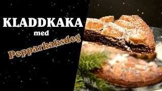 KLADDKAKA MED PEPPARKAKSDEG [upl. by Amalita]