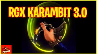 NEW RGX 30 KARAMBIT INGAME [upl. by Tenn]