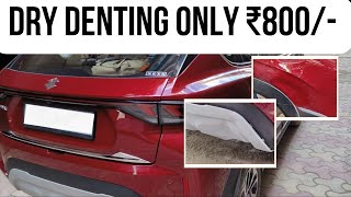 Dry Denting  Car Dent Removed Only Rs 800  No Paint Required  Dry Denting Noida [upl. by Yi159]