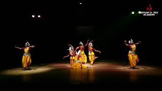 Odissi Pallavi in Raga Kirwani Gunjan Sandhya 2021 [upl. by Ilah]