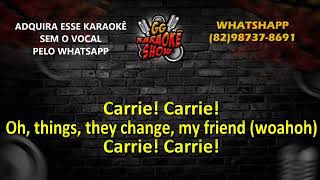 Europe  Carrie karaoke arrocha [upl. by Llywellyn]