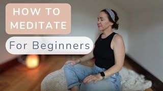 How to Meditate Why its helpful amp a short Guided Meditation 🫶🏼✨ [upl. by Eimas]