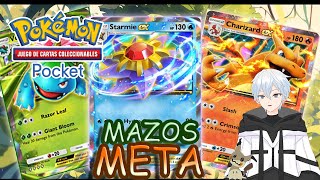 ¡LOS MEJORES MAZOS DE CADA TIPO  POKEMON TCG POCKET [upl. by Gokey320]