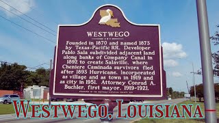 History of Westwego Louisiana New Orleans Westank [upl. by Odnomyar971]