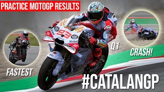 Practice MotoGP Results  Catalunya MotoGP Practice Results 2024  motogpqualifyng [upl. by Llohcin353]