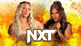 WWE NXT Sol Ruca Vs Fallon Henley WWENXT WWE2K24 [upl. by Aiclid]