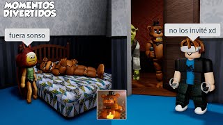 FIVE NIGHTS AT FREDDYS 4 MOMENTOS DIVERTIDOS ROBLOX VR [upl. by Kaye]