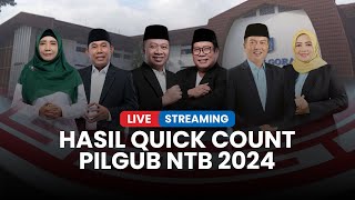 🔴LIVE Hasil Quick Count Pilkada NTB 2024 Tiga Paslon Menyatakan Siap Menerima [upl. by Rehtaeh]