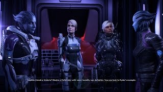 Mass Effect Andromeda  Sara Ryder  Part 25  The Asari Ark Part 2 amp Nexus [upl. by Rikahs]