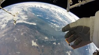 NASA astronaut takes in earths beauty from space [upl. by Marieann]