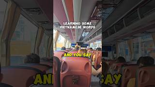 Learning Some Basic Vietnamese Phrases vietnam travel [upl. by Nylesoj]