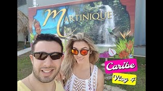 Vlog 4 Caribe  Dia de parada na Ilha de Martinica Martinique  Cruzeiro Zenith da Pullmantur [upl. by Mitran134]