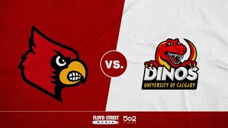 Louisville Basketball vs University of Calgary  FULL GAME [upl. by Sihtnyc]