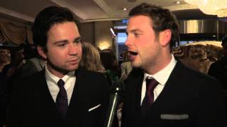 Sam Nixon amp Mark Rhodes  Interview  BAFTA Children Awards 2013 Arrivals [upl. by Nyrad]