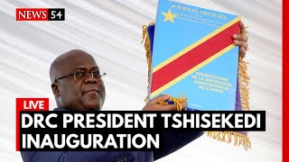 WATCH LIVE Felix Tshisekedis Inauguration Ceremony  Uhuru Kenyatta and William Ruto Attend [upl. by Anide]