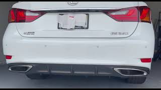 2014 Lexus GS350 F Sport Custom Borla Exhaust Cold Start [upl. by Pinette]