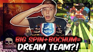 BIGSPIN  BOCHUMFAN  2 VS 2 DREAMTEAM  Neue Challenge am Rande des Wahnsinns  Clash Royale [upl. by Lukey576]