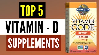 Best Vitamin D Supplements 2024  Top 5 Rated Vitamin D Pills [upl. by Alano795]