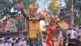 Tari Legong  MANIS TILEM KAJENG PURA DALEM KEDEWATAN SANUR budaya bali [upl. by Pearse]