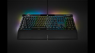 CORSAIR K100 RGB Mechanische GamingTastatur [upl. by Dehlia]