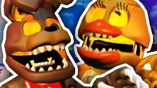 UPDATE TWO IS HERE  FNAF World 12 [upl. by Adelpho]