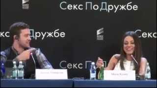 Mila Kunis speaking fluently Russian [upl. by Nivar]