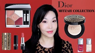 DIOR  THE MITZAH COLLECTION  Review Swatches Makeup Look  Dior Spring 2023 [upl. by Viviyan]