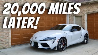 2020 Toyota Supra 20000 Mile Update Should You Buy The MK5 Supra [upl. by Hopkins]