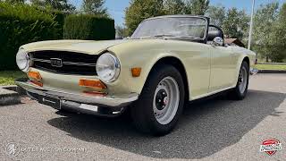 1971 Triump TR6 Convertible [upl. by Ayatal]