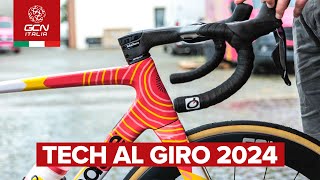 Le curiosità e le novità tech viste alla partenza del Giro 2024  GCN Italia Tech [upl. by Gradeigh]