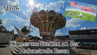 Kirmes am Stadion an der Hafenstraße Essen 2023  Alle Infos amp Attraktionen  Vlog [upl. by Althee]