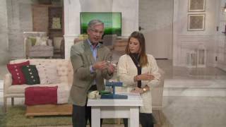 Sterling Silver Connemara Marble Stretch Cross Bracelet on QVC [upl. by Arik]