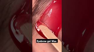 Threading gel Wax Tutorial short viral video Beautyshri [upl. by Tabbatha640]