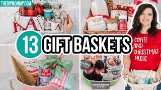 13 BEST Christmas gift basket ideas for ALL budgets [upl. by Ahsilak343]