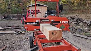 Part 62  The Final Cut WoodMizer LT15 Start finishing the job sawmill woodworking hardwork [upl. by Notluf]