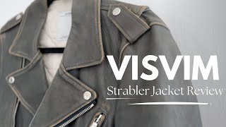 Visvim Strabler Leather Jacket Review [upl. by Sturdivant]