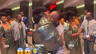 Davido Meet Yemi Alade in Kigali Rwanda as she give Davido a Hot Hug and Celebrate his New Twins [upl. by Sheri]