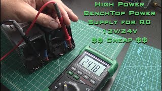 Converting Cheap Dell Z750P00 750W Server Power Supply for 12v  24v LiPo Charger use [upl. by Hali]