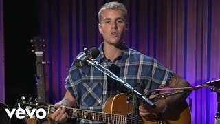 Justin Bieber  Fast Car Tracy Chapman cover in the Live Lounge [upl. by Akselav]