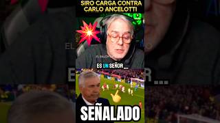 💥SIRO LÓPEZ CARGA CONTRA ANCELOTTI‼️LIVERPOOL 2 REAL MADRID 0 championsleague realmadrid shorts [upl. by Sunny741]