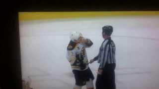 Brad Marchand kisses ring finger lifts cup [upl. by Nevart716]