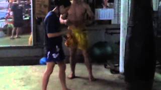 Sylvies Tips A Secret to the Thai Low Kick  JR Lanna Muay Thai [upl. by Elocyn]