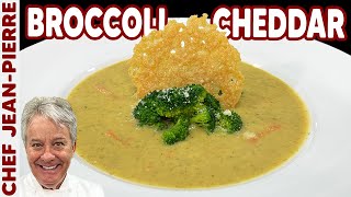 How To Make Broccoli Cheddar Soup  Chef JeanPierre [upl. by Perrin697]