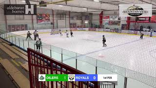 U15AA  Okotoks Oilers vs Calgary Royals Blue [upl. by Eneryt]