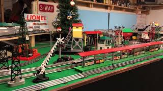 Postwar Lionel Train Display Layout [upl. by Menon]