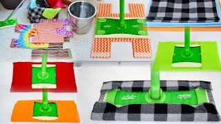 Repuestos o Cubiertas para trapeador plano 3 diferentes modelos mopa Reusable Mop Pad [upl. by Essenaj474]