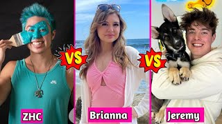 Jeremy Hutchins vs Brianna Mizura vs ZHC Lifestyle Comparison 2024 [upl. by Adriena518]