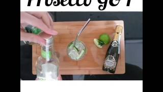 How to make a Prosecco GampT Prosecco and Gin Cocktail [upl. by Enaid480]